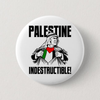 Palestine_Indestructible_by_Latuff2 Ronde Button 5,7 Cm