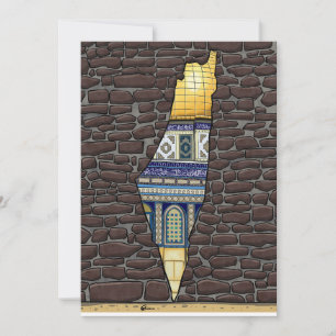 Palestine Jerusalem Kaart