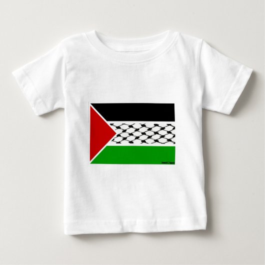 Palestine Keffiyeh Flag (Voorkant)