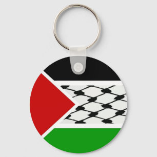 Palestine Keffiyeh Flag Sleutelhanger