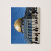 Palestine : Le dôme du rocher dans le puzzle de Jé (Vertical)