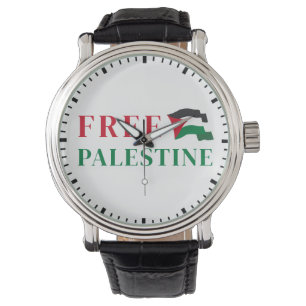 palestine libre Customisée MONTRE