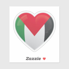 Palestine Liefde Icon Sticker