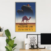 Palestine Line Poster (Thuiskantoor)