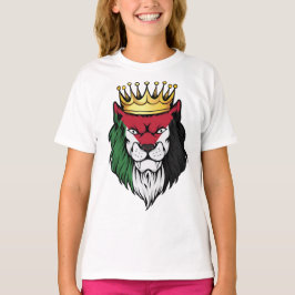 Palestine Lion King Flag T-shirt