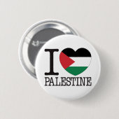 Palestine Love v2 Ronde Button 5,7 Cm (Voorkant /achterkant)
