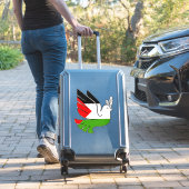 Palestine Peace Car Sticker (Koffer Insitu)
