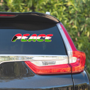 Palestine Peace Car Sticker
