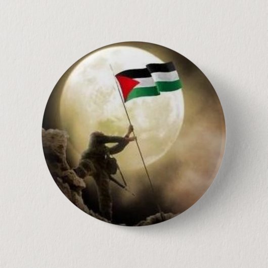 palestine ronde button 5,7 cm (Voorkant)