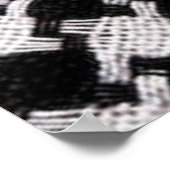 Palestine Scarf met Map Poster (Hoek)