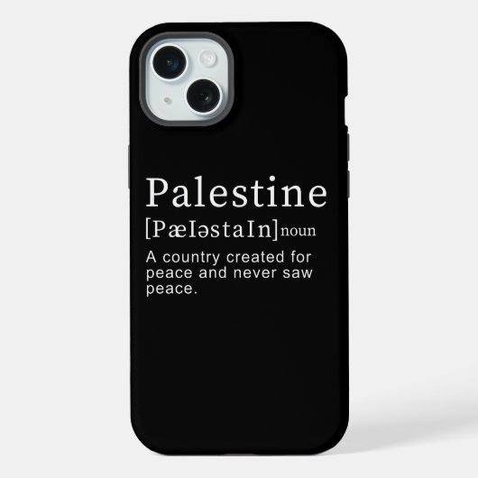 Palestine Signification design Palestine Définitio (Verso)