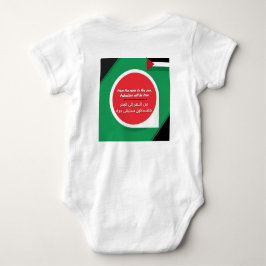 Palestine Support Baby Jurk Romper