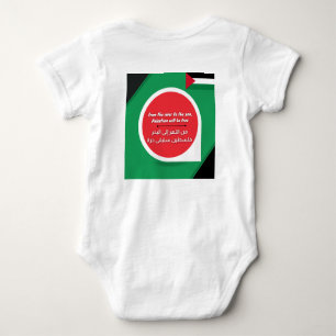 Palestine Support Baby Jurk Romper