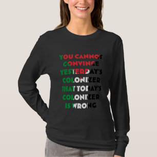 Palestine T-shirt à manches longues pour femmes