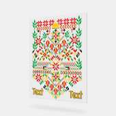 Palestine Tatreez Broderie traditionnelle (Angle)