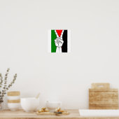 Palestine Victory Poster (Keuken)