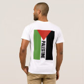 palestine , voor - en achterzijde t-shirt (Achterkant volledig)