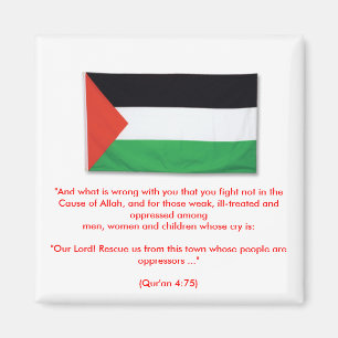 PalestineFlagBig08, "En wat is er mis met je... Magneet