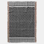 Palestinian Keffiyeh Deken (Voorkant Verticaal)