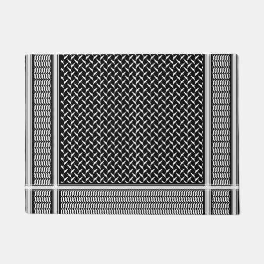 Palestinian Keffiyeh Deurmat (Voorkant)