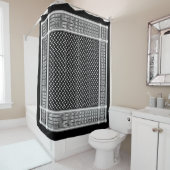 Palestinian Keffiyeh Douchegordijn (In situ)