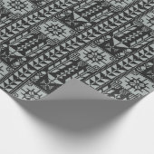 Palestinian Tatreez Print Wrapping Paper Cadeaupapier (Hoek)