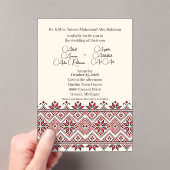 Palestinien Tatreez 2 Mer Acrylique. Invitation (In situ (ordinateur de poche))