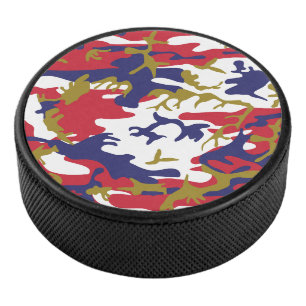 Palet De Hockey 4 juillet, Jour de l'Indépendance, Or de camouflag