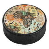 Palet De Hockey Africa Map Decorative Tribal Elements Pattern (3/4/2016 12:00:00 AM)