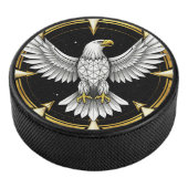 Palet De Hockey Aigle Abstrait Déployant Ses Ailes (3/4/2016 12:00:00 AM)