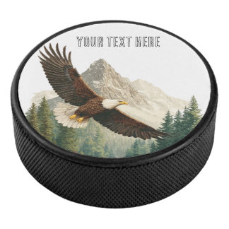 Palet De Hockey Aigle en vol 