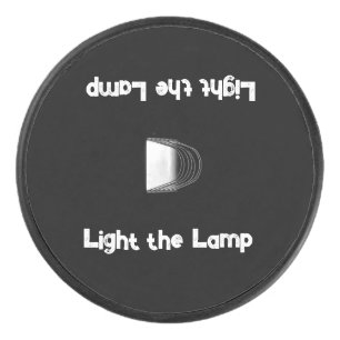 Palet De Hockey Allume la rondelle de hockey de la lampe