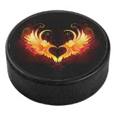 Palet De Hockey Angel Fire Heart with Wings (3/4/2016 12:00:00 AM)