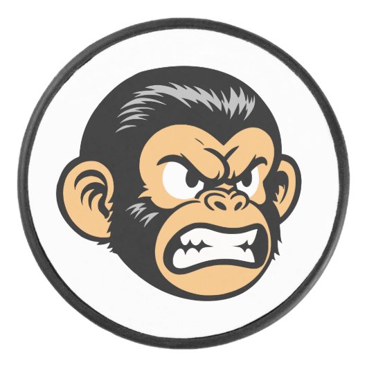 Palet De Hockey Angry Ape (Devant)