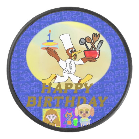 Palet De Hockey Anniversaire (Devant)