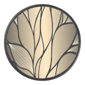 Palet De Hockey Antique Gold Creative Leave Motif (Devant)