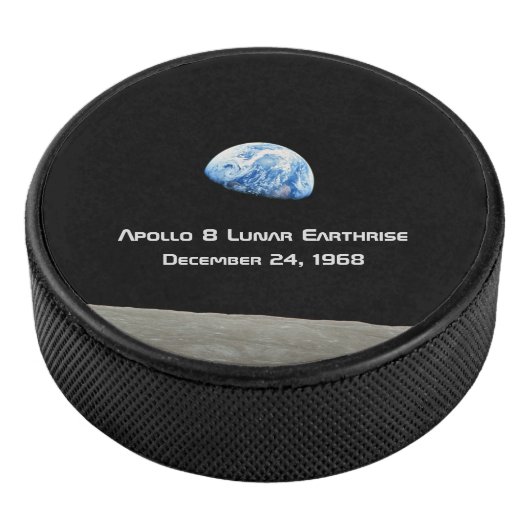 Palet De Hockey Apollo 8 Lunar Earthrise 50e Anniversaire (3/4/2016 12:00:00 AM)