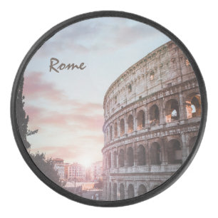 Palet De Hockey Architecture antique Rome coucher de soleil ville