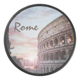 Palet De Hockey Architecture antique Rome coucher de soleil ville