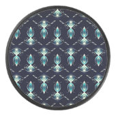 Palet De Hockey Aspect élégant des pierres bleues avec lumière bri (Devant)