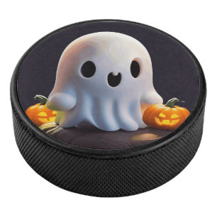 Palet De Hockey Baby Ghost Déplaisant mignon caractère Halloween