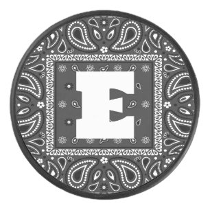 Palet De Hockey Black Paisley Bandana Anniversaire Hip hop Rap Éca