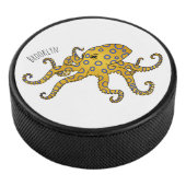 Palet De Hockey Blue-ringed octopus cartoon illustration (3/4/2016 12:00:00 AM)