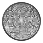 Palet De Hockey Boule Disco (Devant)