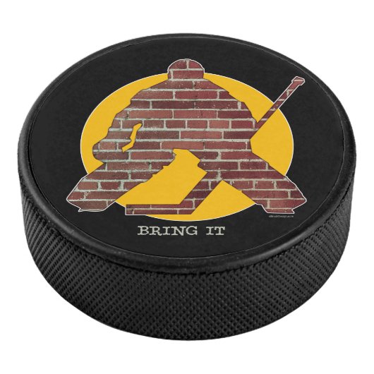 Palet De Hockey Brick Wall Hockey Goalie (3/4/2016 12:00:00 AM)
