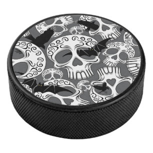 Palet De Hockey Calaveras décoratives Halloween