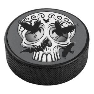 Palet De Hockey Calaveras décoratives Halloween