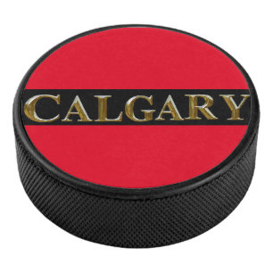 PALET DE HOCKEY CALGARY HOCKEY PUCK