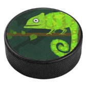 Palet De Hockey Caméléon mignon vert (3/4/2016 12:00:00 AM)