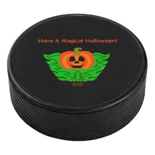 Palet De Hockey Camion de hockey Citrouille magique Halloween